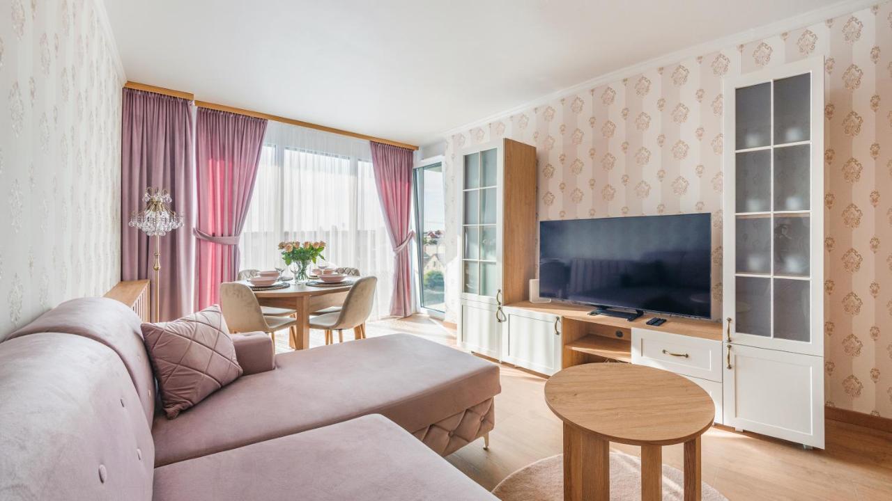 Apartament Z 1 Sypialnia Retro Deluxe 60 F Perlowa Przystan - Holiday City Kołobrzeg Buitenkant foto